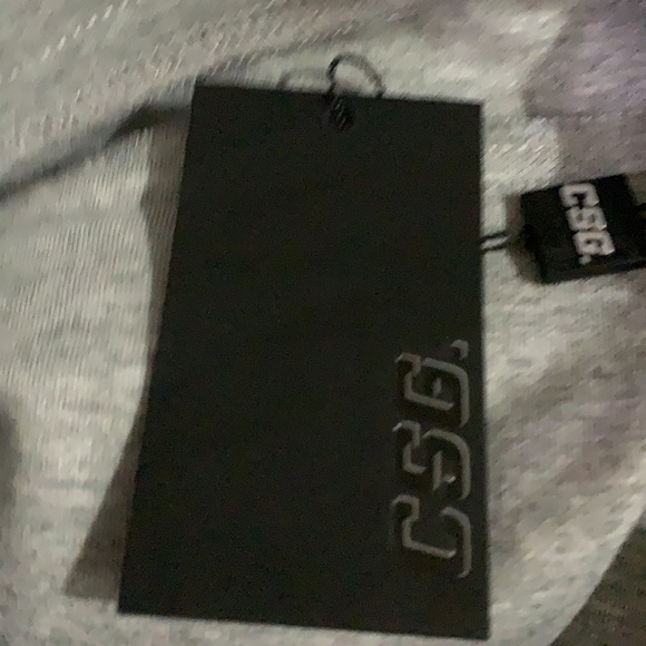 CSG New With Tags Precision Knit Men’s Gray Shorts Size Large - Picture 6 of 13